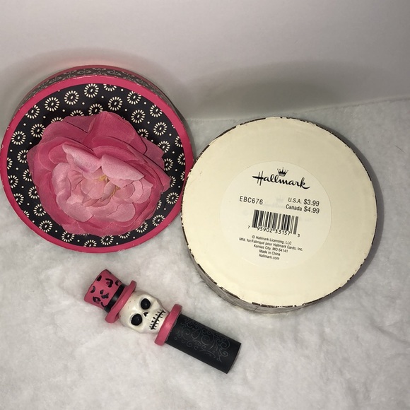 Sugar Skull Wine Cork Bottle Stopper - Picture 4 of 5